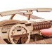 Дерев'яний 3D конструктор Ukrainian Gears Кабріолет мрії механічний, 35 см (70073) title=