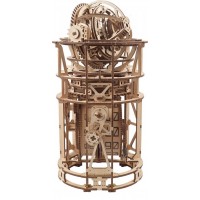 Дерев'яний 3D конструктор Ukrainian Gears Астрономічний годинник з турбійоном, 30.5 см (70162)