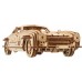 Деревянный 3D конструктор Ukrainian Gears Крылатое спорткупе механический (70205) title=
