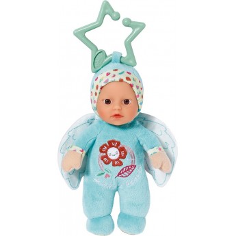 Кукла Baby Born Голубой ангелочек 18 см с клипсой (832295-1)