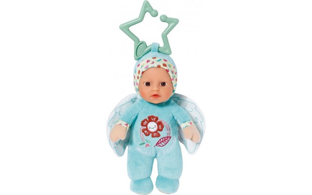 Кукла Baby Born Голубой ангелочек 18 см с клипсой (832295-1)