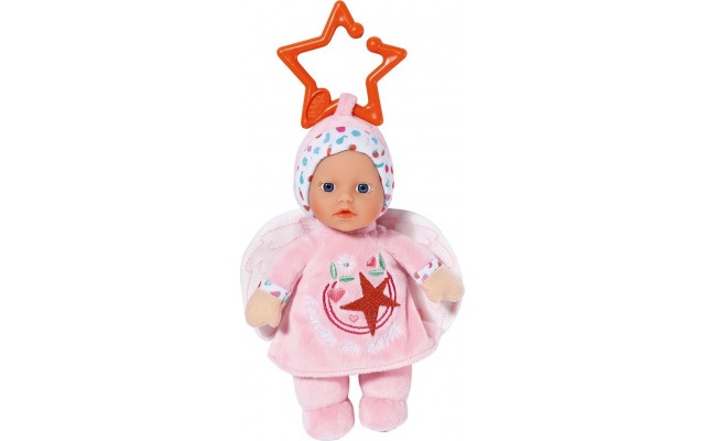 Кукла BABY born For babies Розовый ангелочек с погремушкой (832295-2)