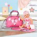 Сумка для куклы BABY born Забота о малыше с пелен. ковриком и подгузником (832455) title=