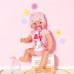 Пустушка для ляльки BABY born на кліпсі з чарівними оченятами (832486) title=