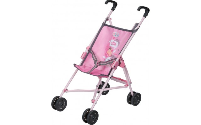 Коляска для кукол BABY born Сказочная прогулка с ремнями 43 см (832554)