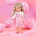 Платье BABY born Розовое с зайкой для кукол 43 см (832868) title=