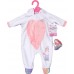 Комбінезон для ляльок Baby Born Єдиноріг з вушками (832936) title=