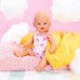 Боди для кукол BABY born Розовое с зайкой (834237) title=