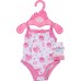 Боди для кукол BABY born Розовое с зайкой (834237) title=