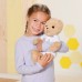 Мягкая игрушка Baby Born Медвежонок Тедди, 36 см, с ромпером и альбомом (834435) title=