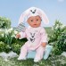 Одяг для ляльок Baby Born Милий зайчик Комбінезон з шапочкою (834473) title=