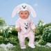 Одяг для ляльок Baby Born Милий зайчик Комбінезон з шапочкою (834473) title=