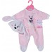 Одяг для ляльок Baby Born Милий зайчик Комбінезон з шапочкою (834473) title=