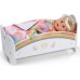 Кроватка для куклы BABY born Сон на радуге с музыкой и наклейками (835999) title=