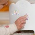 Кроватка для куклы BABY born Сон на радуге с музыкой и наклейками (835999) title=