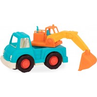 Игрушка Battat Экскаватор море-папайя с подвижным ковшом, 34 см (BX1725Z)