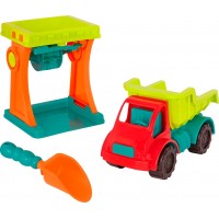 Игровой набор Battat Песочный мельник с самосвалом и лопаткой (BX2198Z)