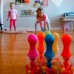 Игровой набор Battat Яркий боулинг, 6 кеглей, шар, 25 см (BX4511Z) title=