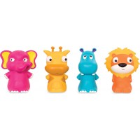 Игровой набор Battat Пальчиковый театр Команда Африка, 4 фигурки (LB1740Z)