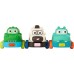 Игровой набор Battat Lite Автопарк сафари, 3 инерционные машинки (BT1835Z) title=