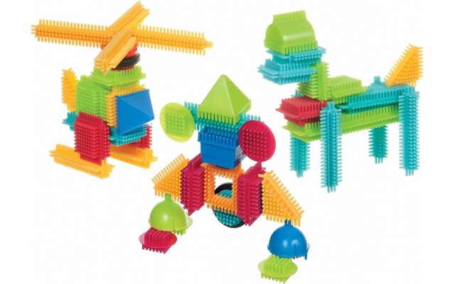 Конструктор Battat Lite Bristle Blocks Будівельник, 56 деталей (BT3070Z)