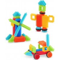Конструктор Battat Lite Bristle Blocks Строитель, 36 деталей (BT3099Z)