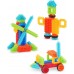 Конструктор Battat Lite Bristle Blocks Строитель, 36 деталей (BT3099Z) title=