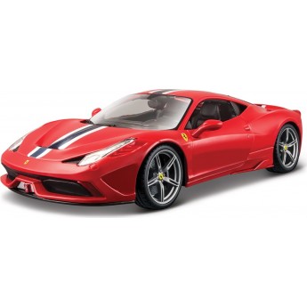 Автомодель Bburago Ferrari 458 Speciale, масштаб 1:18, червона (18-16002)