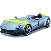 Автомодель Bburago Ferrari Monza SP1, 1:18, метал, сірий (18-16013)