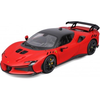 Автомодель Bburago Ferrari SF90 XX Stradale, 1:18, красная, металл (18-16020)