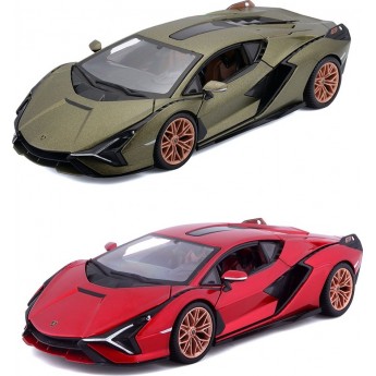 Игровая автомодель Bburago Lamborghini Sián FKP 37, 1:24 в ассорт. (18-21099)