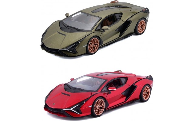 Іграшка автомодель Bburago Lamborghini Sián FKP 37, 1:24 в асортименті (18-21099)