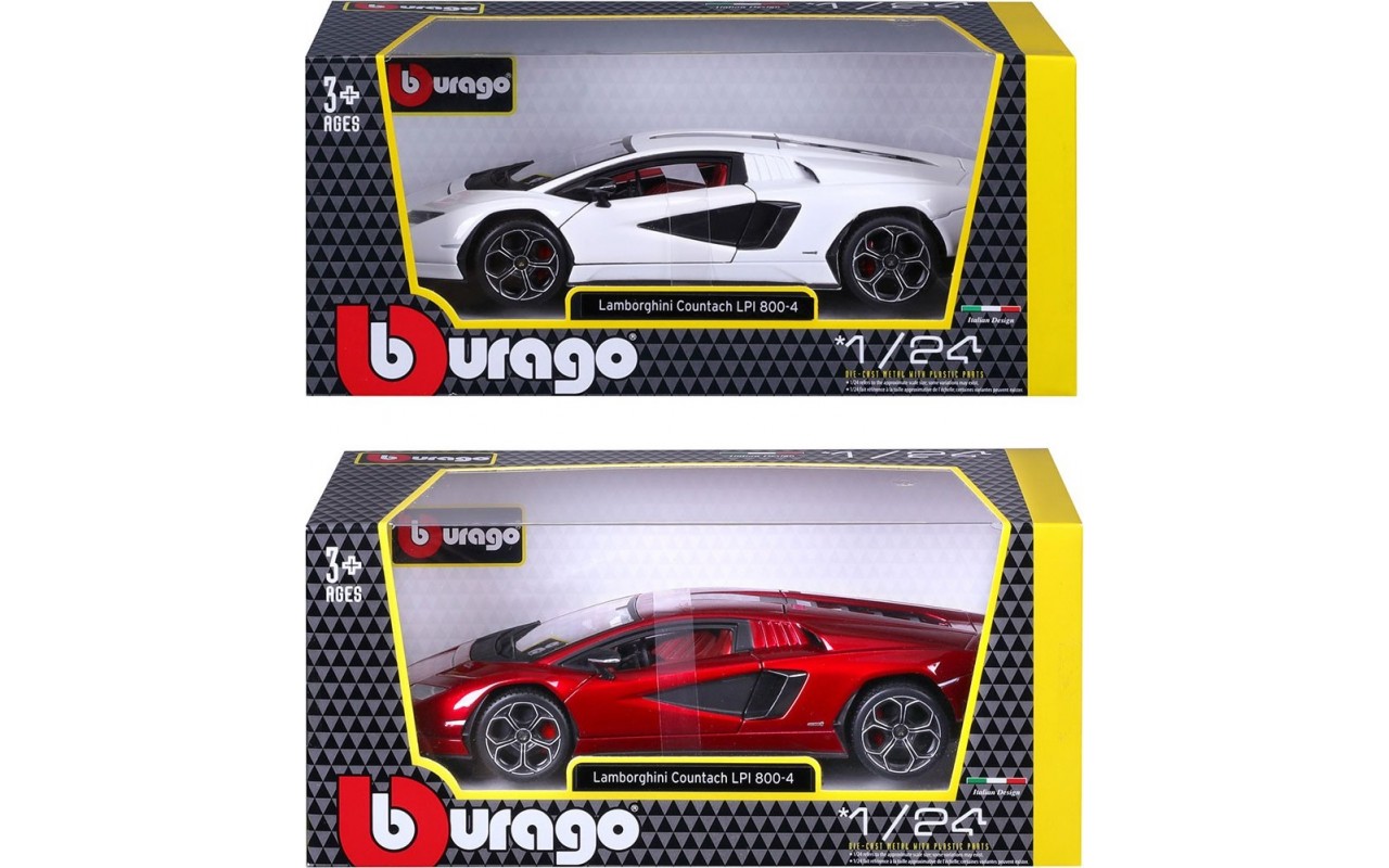 Игрушка автомодель Bburago Lamborghini Countach LPI 800-4 1:24 в
