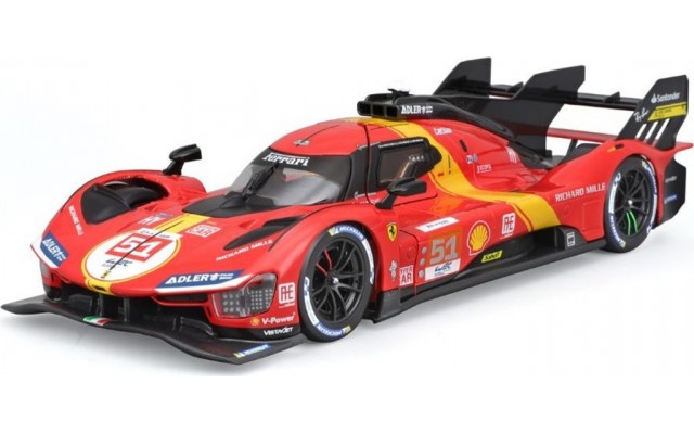 Іграшкова автомодель Bburago Ferrari 499P LMH, 1:24 (18-26309)