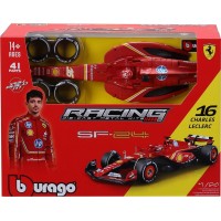 Конструктор Bburago Ferrari SF-24, масштаб 1:24, красный (18-26858)