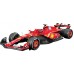 Конструктор Bburago Ferrari SF-24 1:24, красный, металлический корпус (18-26859) title=