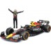 Автомодель Bburago Red Bull Racing RB19 с фигуркой, 1:24, черная (18-28036) title=