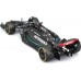 Автомодель Bburago Mercedes-AMG F1 W14 E Performance с фигуркой, 1:24, чёрная (18-28037) title=