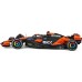 Конструктор Bburago McLaren MCL38, 1:24, черный с оранжевым (18-28511) title=