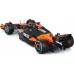 Конструктор Bburago McLaren MCL38, 1:24, черный с оранжевым (18-28511) title=