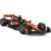 Конструктор Bburago McLaren MCL38, 1:24, черный с оранжевым (18-28511) title=