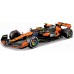 Конструктор Bburago McLaren MCL38, 1:24, черный с оранжевым (18-28511) title=