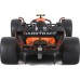Конструктор Bburago McLaren MCL38, 1:24, черный с оранжевым (18-28511) title=
