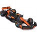Конструктор Bburago McLaren MCL38, 1:24, черный с оранжевым (18-28511) title=
