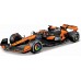 Конструктор Bburago McLaren MCL38, 1:24, черный с оранжевым (18-28511) title=