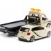 Игровой набор Bburago автоперевозчик с VW Polo GTI 1:43 (18-31403) title=