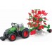 Ігрова модель Bburago Трактор Fendt 1050 Vario з граблями 10 см (18-31665) title=