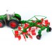 Ігрова модель Bburago Трактор Fendt 1050 Vario з граблями 10 см (18-31665) title=