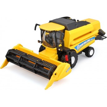 Игрушка автомодель Bburago комбайн New Holland TC5.90 18 см (18-31721)