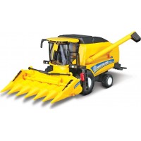 Игрушка автомодель Bburago комбайн New Holland TC5.90 с жаткой (18-31722)